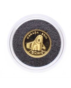 2011 50-Cent 1/25 oz Fine Gold Coin – Orca Whale