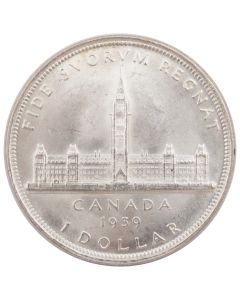 1939 Canada silver dollar Choice Gem Uncirculated