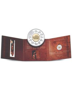 2009 Canada $15 Year of the Ox - Sterling Silver Coin and Stamp Set