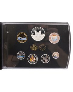 2018 Canada Classic Canadian Colourised Coin Set - Pure Silver Coin Set