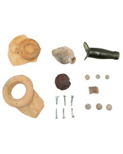 HMS Pandora Shipwreck artifacts with letter of provenance from Robert F Marx