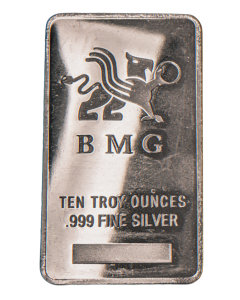 BMG 10 oz silver bar .999 fine