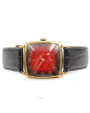 Vintage Hamilton Red Dial Cal. 686 Watch