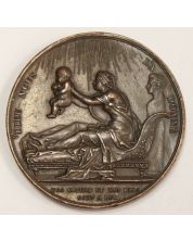 FRANCE 1820 SEPT 29 Bronze Medal duc de Bordeaux 