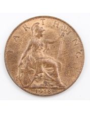 1918 Great Britain Farthing choice UNC