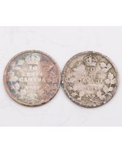 1903 and 1903H Canada 19 cents AG/G