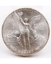 1983 1 oz Libertad .999 Mexico Plata Pura Silver Bullion Coin Better Date