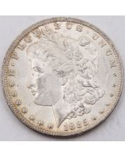 1885 O Morgan silver dollar Choice AU