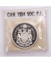 1964 Canada 50 cents  Gem Prooflike Cameo