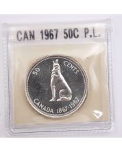 1967 Canada 50 cents  Choice Prooflike