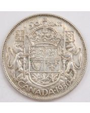 1950 no-design in 0 Canada 50 cents VF