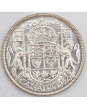 1952 Canada 50 cents Gem UNC