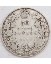 1911 Canada 50 cents VG