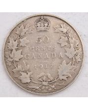 1912 Canada 50 cents VG