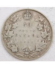 1920 Canada 50 cents VG