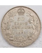 1931 Canada 50 cents EF