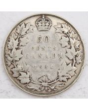 1934 Canada 50 cents VG