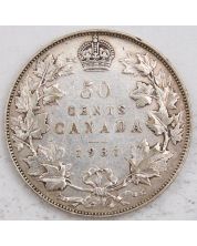 1931 Canada 50 cents a/VF