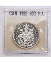 1960 Canada 50 cents  Gem Prooflike Cameo