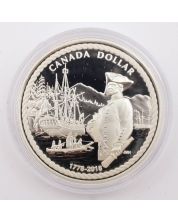 2018 Proof Silver Dollar - 240th Anniversary of Captain Cook at Nootka Sound