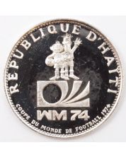 1973 Haiti 25 Gourdes silver coin KM103 .249 oz silver Choice Gem Proof