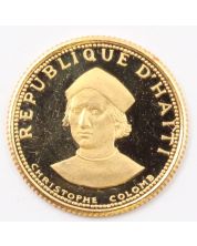 1973 Haiti 100 Gourdes gold coin KM107 .0420 oz gold Choice Gem Proof