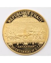 1974 Haiti 1000 Gourdes gold coin KM118.1 .3761 oz gold Choice Gem Proof