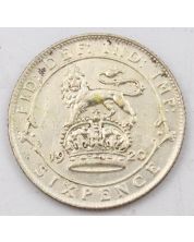 1920 Great Britain 6 pence nice higher grade EF+