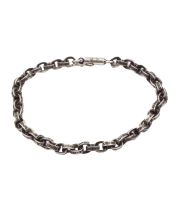 Chrome hearts vintage 925 paper chain bracelet sterling silver bracelet