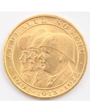 1944 Romania 1601-1918-1944 20 Lei gold coin Choice Uncirculated