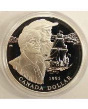 1995 Canada 325th Anniversary Hudson Proof Silver Dollar
