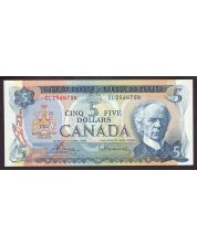 1972 Canada $5 banknote BC48a Bouey Rasminsky CL2564754 CH UNC
