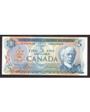 1972 Canada $5 banknote BC48a Bouey Rasminsky CK3499459 CH UNC