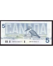 1986 Canada $5 banknote Theissen Crow GNT3156211 BC-56b GEM UNC+