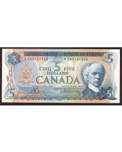 1972 Canada $5 replacement banknote BC-48aA Bouey *CA3101522 Choice UNC 
