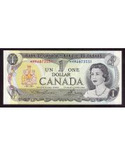 1973 Canada $1 replacement banknote *MM6872551 CH UNC EPQ