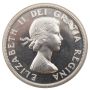 1957 Canada silver dollar Choice prooflike