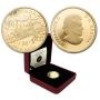 2011 $100 CANADAS FIRST RAILROAD 14 KARAT GOLD COIN 