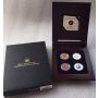 2011-2012 Full Moon Niobium Silver 4-Coin Proof Mint Set with Wooden Display Box