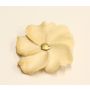 Large Yukon Woolly Mammoth Ivory gold nugget Pendant 