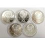 1980 Moscow Olympics .900 silver 28 coin set 