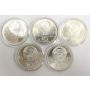 1980 Moscow Olympics .900 silver 28 coin set 
