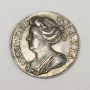 1704 silver 2d two pence  EF45