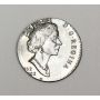 1952-2002 Canada 25 cent coin struck on 10 cent planchet 