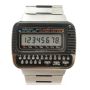 Rare Seiko C439-5010 Calculator Multi Alarm Chronograph Quartz LCD Japan