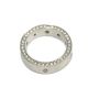 18K White Gold Ladies Diamond Ring – 0.90 CTW, VS2-SI2 Clarity, Size 4.25