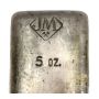  JM Johnson Matthey 5 oz poured silver bar 999+ 