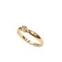 Tiffany & Co. VS1 Diamond 18k Gold Ring AU750 Size 4