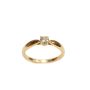 Tiffany & Co. VS1 Diamond 18k Gold Ring AU750 Size 4
