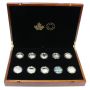 2014 O Canada Special Edition Fine Silver Gold Plated coins 10 Coin Set 